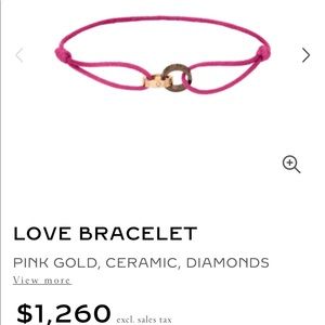 Cartier Love string bracelet
